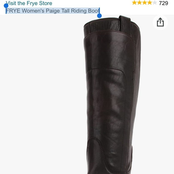 FRYE Women's Paige Tall Riding Boot - Picture 15 of 16